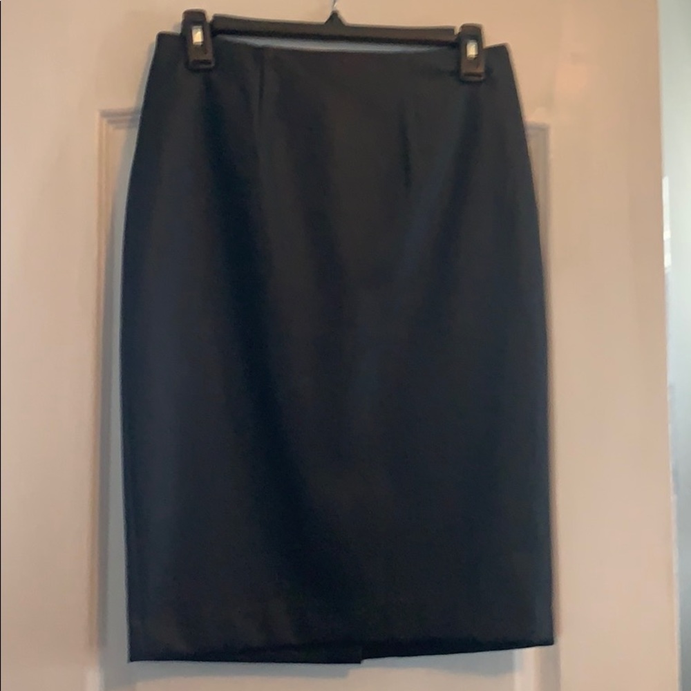 Ann Taylor Faux Leather skirt